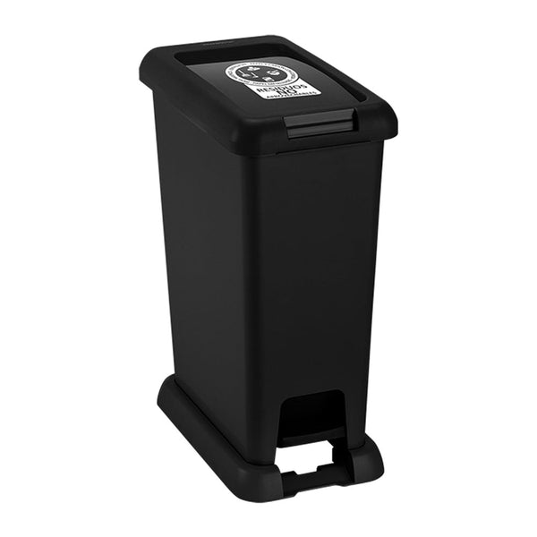 Basurero Pedal 20 Litros Negro