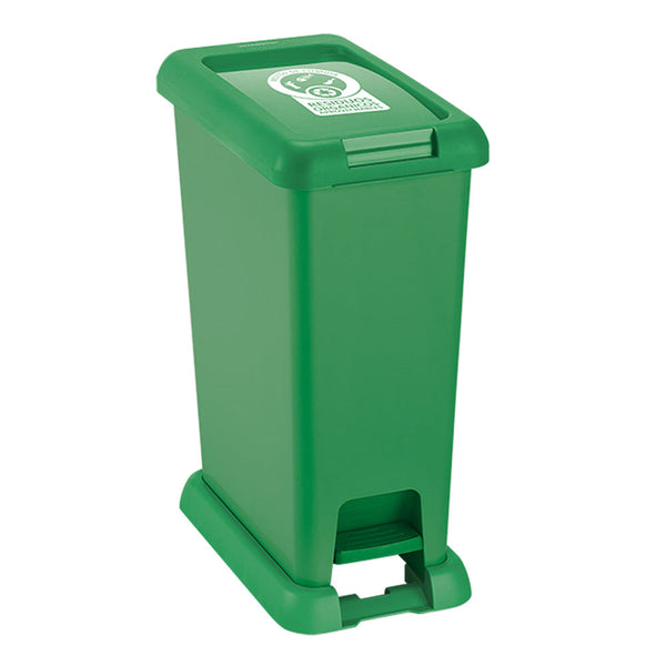 Basurero Pedal 20 Litros Verde