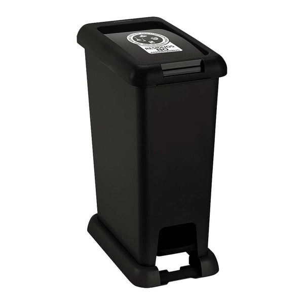 Basurero Pedal 35 Litros Negro