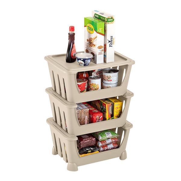 Canasta Organizadora Taupe