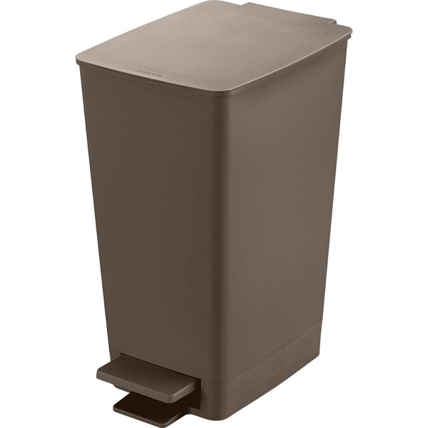 Basurero Pedal Slim 8 Litros Mocca