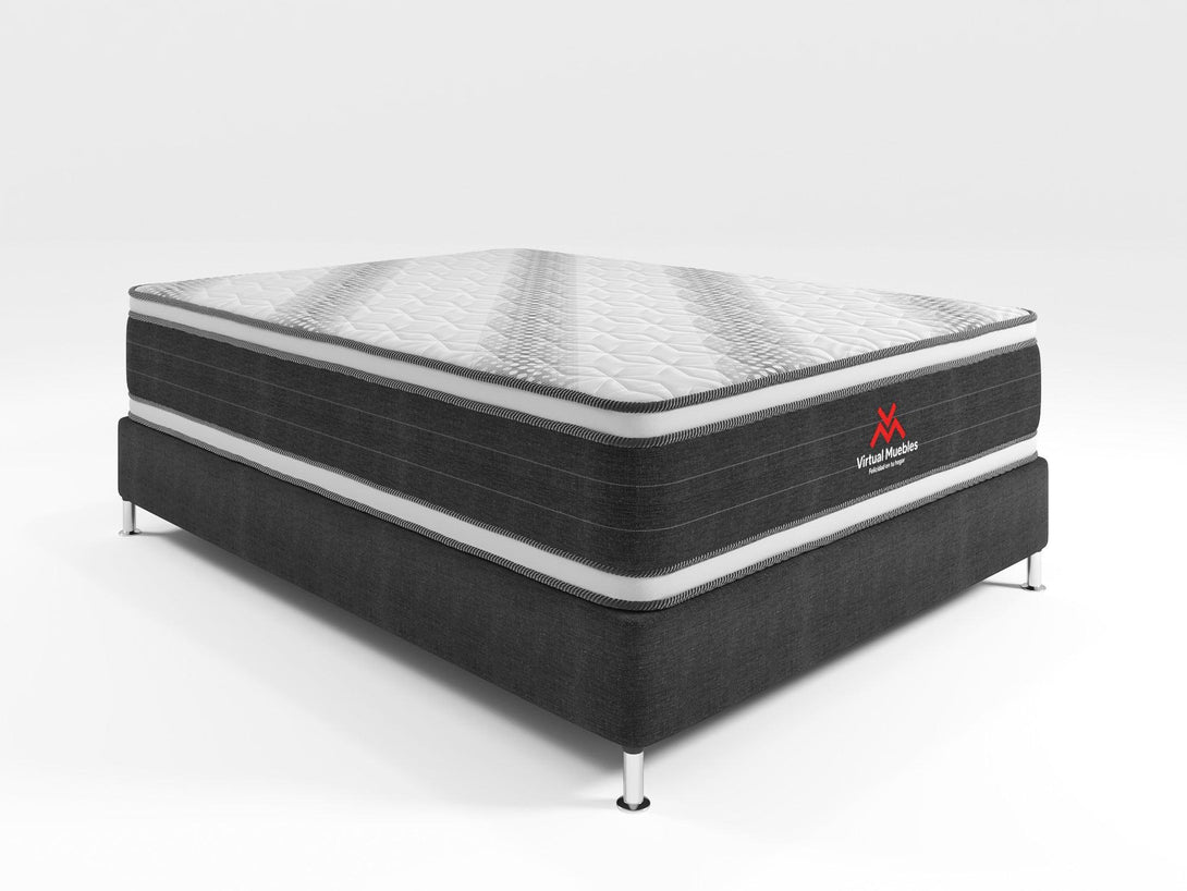 Combo para Habitación Bela, incluye Base Cama Doble.