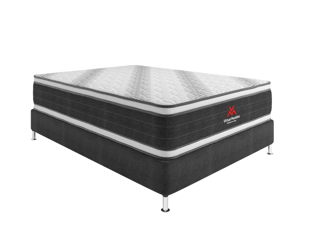 Combo para Habitación Bela, incluye Base Cama Doble.