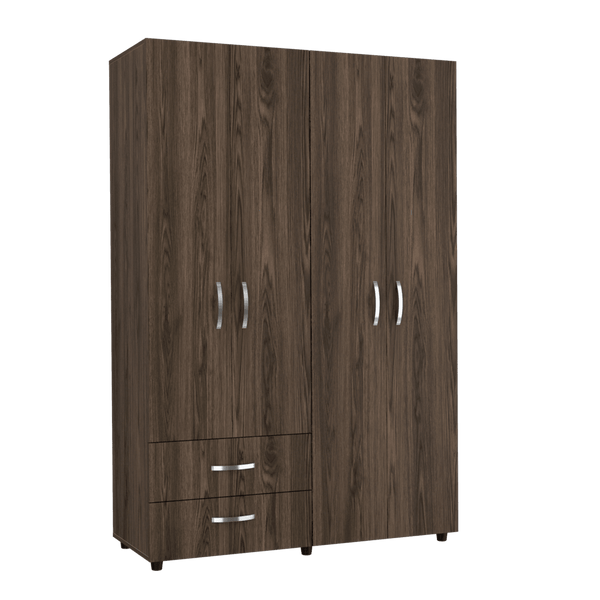 Closet Arkola color Chocolate y Blanco para Habitación.
