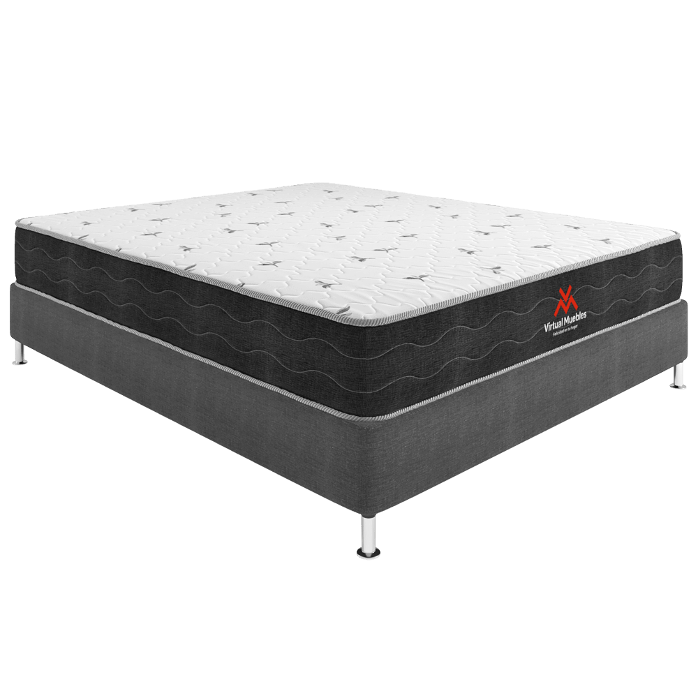 Combo para Habitación Cain, incluye Cama Doble y Colchón.