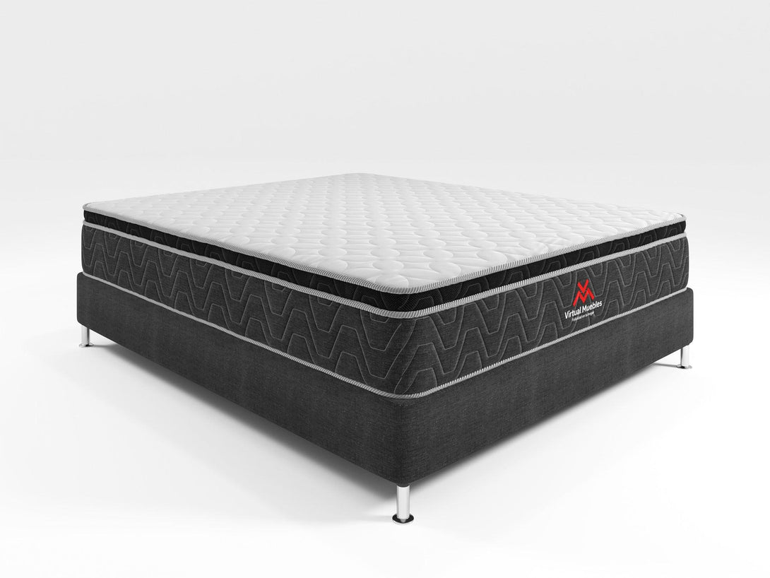 Combo para Habitación Atlantis, incluye Cama Queen y Colchón.