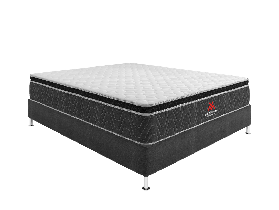 Combo para Habitación Atlantis, incluye Cama Queen y Colchón.