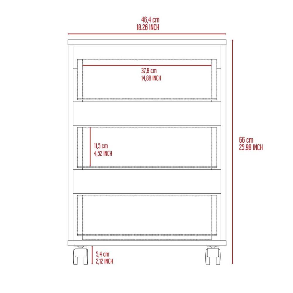 Organizador Kova X2, color Wengue para Habitación.